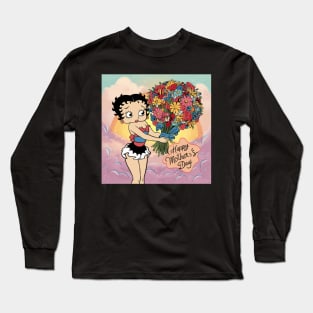 Betty Boop Mother's Day Long Sleeve T-Shirt
